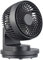 Sichler Haushaltsgeräte Desktop-Ventilator: USB-Tischventilator, 3 Stufen, Oszillation, bürstenloser Motor, 5 Watt (Mini Tisch Ventilator USB, Mini-Fan, Luftkühler Auto)
