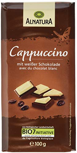 Alnatura Bio Schokolade Gefüllt mit Cappuccino, 100g