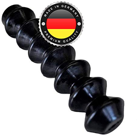 WS · SYSTEM 1x Universal Faltenbalg aus Gummi – 1 Stk flexible & dehnbare Achsmanschette MADE IN GERMANY aus hochwertigem PVC – Schelle in Größe: L 180mm-65mm Ø 4 mm/Ø26mm