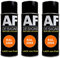 Alex Flittner Designs 3x RAL Lackspray Autolack Buntlack Spraydose RAL2004 REINORANGE matt