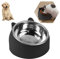 Bols pour Chats,200ML Bol pour Animaux en Acier Inoxydable, Gamelle Anti Vomissements Chat, Gamelle Chien Chat Antidérapante Support Surélevé Incliné à 15°, Gamelle Amovible pour Chats et Chiens