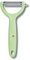 Victorinox Valle Swiss Classic-Pelador de Verduras para Tomates, Kiwi, Hoja de péndulo, Afilado con Doble Filo, Verde Claro, Acero Inoxidable Plástico