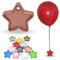 Pannu Design | Heavy Duty Star Shape Weights For Helium Balloons | Packs of 5, 10 & 25 | Multi Colour Weights For Birthday Party Decoration, Baby Shower & Anniversary. (Pack of 10, Rose Gold)