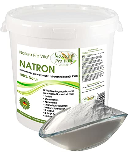 KH Plus Koiteich Natron PH stabil gesunde Fische klares Teichwasser PH Puffer Karbonathärte Teich NaturaProVita Natron Lebensmittel 2kg Eimer