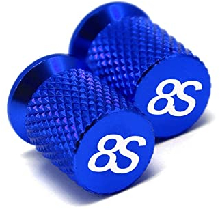 BWLAND Für Suzuki GSX-8S GSX8S GSX 8S 2023 Alle Jahre Rad Reifen Ventilschaftkappen CNC Aluminium Luftdichte Abdeckung (Color : 2, Size : Normal)