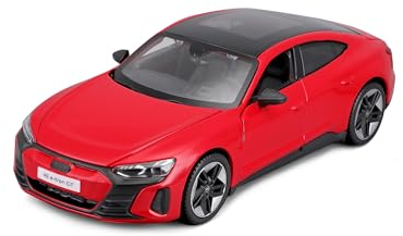 Maisto Audi RS e-tron GT (2022): Modellauto im Maßstab 1:24, Türen beweglich, rot (532907)