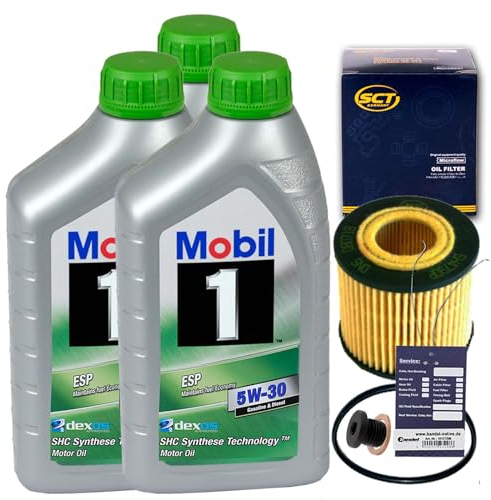 Ölfilter + 5W30 Öl 1.2 für Polo 9N 6R Fabia 1 2 Roomster Toledo 4