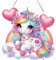 Starnearby DIY Diamond Painting Anhänger 5D Diamant Painting Kranz Set mit Kette Einseitig Diamant Malerei Einhorn Bilder Wandbehang Kits für Fenster Wand Und Eingang Decor