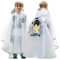 Regenponcho Mädchen Bunt Wasserdicht Fahrrad Poncho Regenmante Eichte Mädchen Mit Ärmel Regencape Regenjacke Sport Leicht Wandern Regenschutz Regenanzug Regenponcho