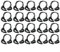 Gbtdoface Lot de 20 colliers de serrage à cliquet en plastique pour tuyau d'arrosage - Φ16/φ20 au choix (φ20 mm)