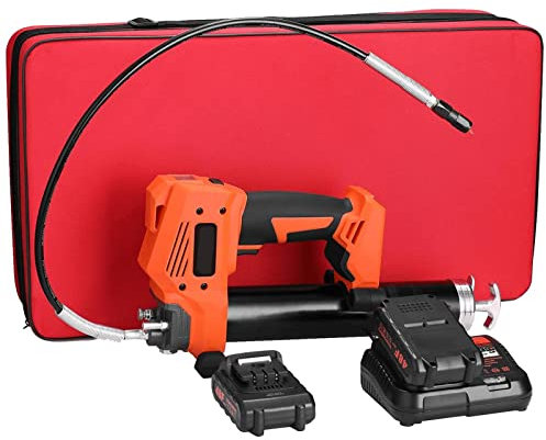 20V Cordless Electric Grease Gun – Rechargeable Lithium Battery High Pressure Lubricating Oil Refueling Tool