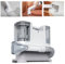 Machine de Nettoyage de canapé, Machine de Nettoyage de Tapis Portable, Aspiration puissante de 9 KPA, Petite Machine de Nettoyage de Taches de Rembourrage avec 2 têtes de Brosse et réservoir d'eau