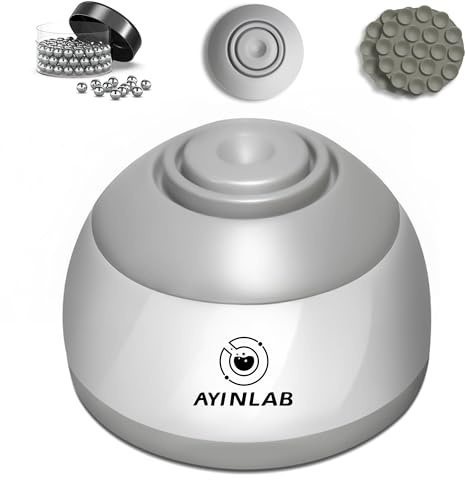 AYINLAB Mix Wide Vortex Mixer 4000 U/min, Farb- & Labor-Mixer, 20.000h bürstenloser Motor, max. 150ml, für Chemie, Nagelgel, Tinte, Harz, DIY