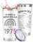 CoCoCherry Cadeau 50 Ans Femme : Mug en Acier Inoxydable personnalisé pour l'anniversaire de 1975, Idées de Cadeaux Originaux pour la Femme de 50 Ans