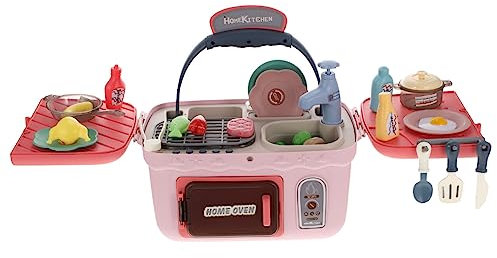 HEMOTON Juguete De Cocina para De Cocina para De Cubiertos De Imitación y Barbacoa