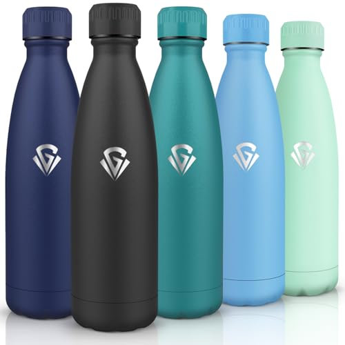 HoneyHolly Borraccia Termica, Senza BPA, Borraccia Palestra, 750ML Acciaio Inossidabile 18/8, Bottiglia Termica A Prova di Perdite, Borraccia Acciaio Inox per Picnic, Outdoor, Sport