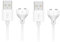 Vocdikficy Cable Cargador Magnético USB DC de 2 Piezas, Cable de Carga de 0,8 M para Masajeador, Cepillos de Dientes Eléctricos, Reloj para Niños y Limpiador