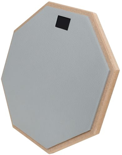 Silents Drum Practice Pad 12 Zoll Doppelseitige Für Leises Training Auf Drums Und Auf Ihrem Schoß Silents Drum Pad