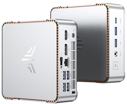 NiPoGi Pinova P2 Mini PC Windows 11 Pro AMD Ryzen 3300U (4C/4T,up to 3.5GHz) Mini PC 16GB RAM+1TB SSD Mini Computer 4K Triple Display/HDMI2.0+DP+USB-C/WiFi/BT for Home/Business/School