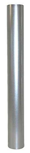 Rauchrohr mit 1000 mm Länge und einem Ø 120 mm Ofenrohr feueraluminiert FAL