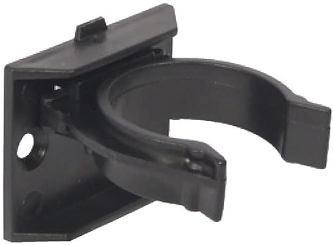 Pack of 10 x Strong Kitchen Plinth/kickboard Clips with mounting Bracket for Screw Fixing Black Plastic