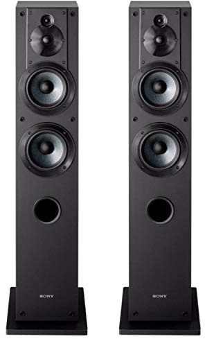 Sony SS-CS3 3-Way 4-Driver Floor-Standing Speaker - Pair (Black)