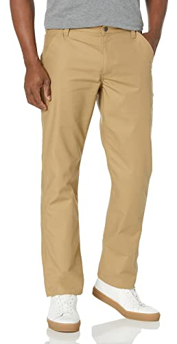 Carhartt, Herren, Rugged Professional-Serie Rugged Flex Lockere Canvas-Arbeitshose, Dunkles Khaki, W40/L32