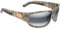 Strike King Polbrille für Raubfischangler S11 Optics Sunglasses, Modell:dunkel bernsteinfarbene Gläser/dunkelgrün gefleckter Rahmen