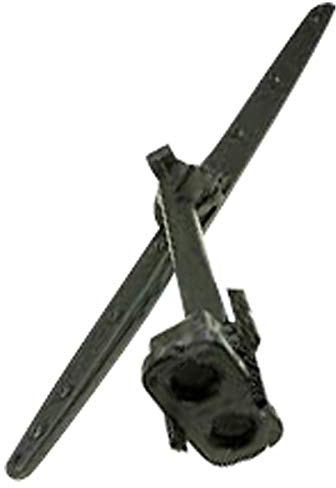 Hélice, bras de lavage supérieur avec raccord d'origine Lave-vaisselle 481010607711, 481072646731 WHIRLPOOL