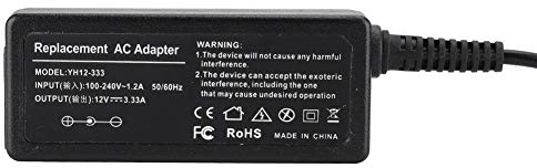 Caricatore CA per Samsung XE500T1C / Chromebook/ATIV Smart PC 500T 500T1C / ATIV Smart PC Pro 700T 700T1C, alimentatore per notebook, 12V 3.33A Alimentatore portatile per Samsung