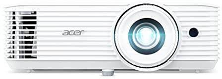 Acer H6800BDa DLP Beamer (4K UHD (3.840 x 2.160 Pixel) 3.600 ANSI Lumen, 10.000:1 Kontrast, 3D, Keystone, 1x 10 Watt Lautsprecher, HDMI (HDCP), Audio Anschluss) weiß, Home Cinema