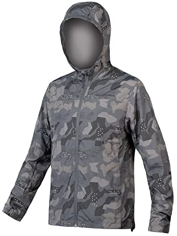 Endura Herren Fahrradjacke Hummvee Camouflage-grau M