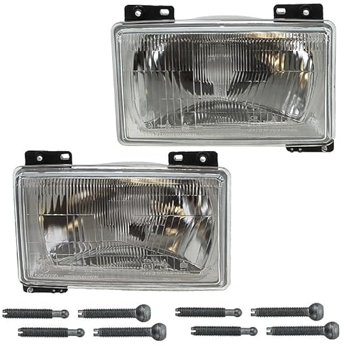 ATEC Germany 2x Hauptscheinwerfer vorne links + rechts H4 Frontscheinwerfer, Kompatibel mit CITROËN C25 (280_, 290_) FIAT DUCATO (280_), PEUGEOT J5 (280P) (280L)