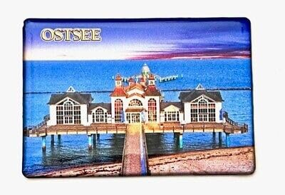 Ostsee Souvenir Deutschland Ostsee Magnet Deutschland Magnet Seebrücke Sellin Ostsee Germany