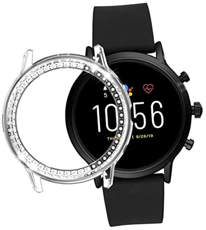 ABOOFAN Pc Montres Intelligentes Cas De Génération 5 Coque Protection Boîtier De Montre Gen 5 Coque Carlyle Gen 5 Montre Connectee Accessoires Génération 5 Diamant Fossile