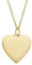 Fossil Collier pendentif Drew Fossil en acier inoxydable, doré, pour femme, JF04689710