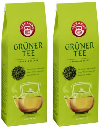 Teekanne Grüner Tee China Auslese lose Tee 250 Gramm x 2 STÜCK