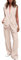 Awrvia Hosenanzug Damen Sportlich Zweiteiliger Leichter Elegant Anzug Set Vintage Ärmellos Blazer V-Ausschnitt Weste und Hose 2 Stück Casual Festliche Große Größe Outfit Sets Slim Fit Streetwear