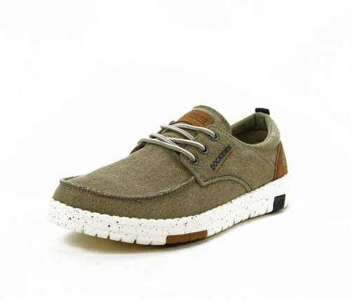 Dockers by Gerli Herren Halbschuhe Grün EU 43