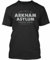 Arkham Asylum T Property of Sychiatric Hospital Gotham T-Shirt Black XXL