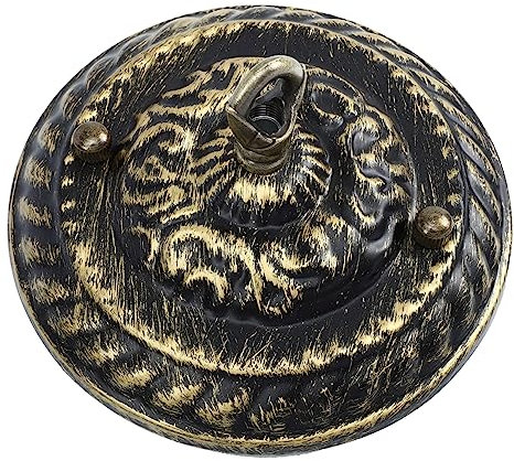 WATIIFUFU Retro Deckenbaldachin mit Haken aus Stahl und Zinklegierung