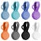 JIYIN Magnetic Cable Ties, 8PCS Silicone Magnetic Cable Ties & Clips Cord Organizer Reusable Cord Twist Ties, USB Magnet Strap Ties for Wire Organizing Bookmark Whiteboard Fridge Magnets Storage