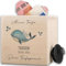 Holz Spardose zur Taufe Wal | Geldgeschenk zur Taufe | Taufgeschenke für Kinder Mädchen Jungen - 10x10cm - Holz - Jungs taufgeschenk taufen Fisch spardosen tauf taufspardose geldgeschenke