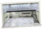 F Fityle Vitrine de Garage à échelle 1/64 1/36 1/32, arrière-Plan Anti-poussière, modèle de Voiture, Parking, Double Couche pour aménagement de Diorama de, Escalier Droit, Gris