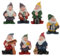 SUPVOX 1 Set Ornamenti Nani Decorazione Scrivania Decorazioni Scrivania Oggettistica Casa Gadget Casa Funny Toppers Mini Cose Ornamento Decorazione Nana Resina Sintetica 7 Pz