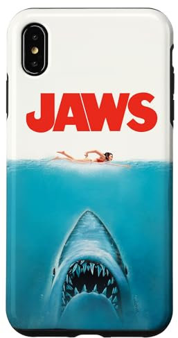 Jaws 50th Anniversary Poster Classic Front & Back Case for iPhone XS Max