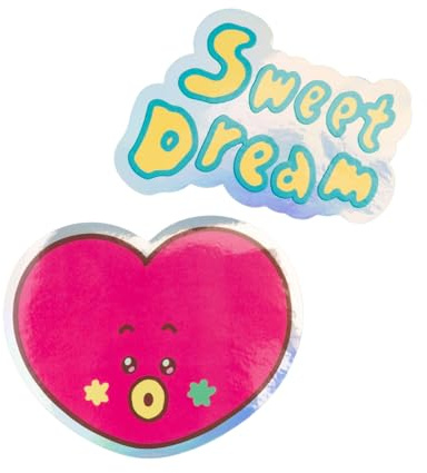 Grupo Erik BT21 Tata Sticker Aufkleber Merch Fanartikel | Aufkleber Set Erwachsene und Kinder Geschenke - Abziehbild Wasserabweisende und Wiederverwendbare Kawaii BT21 Fanartikel