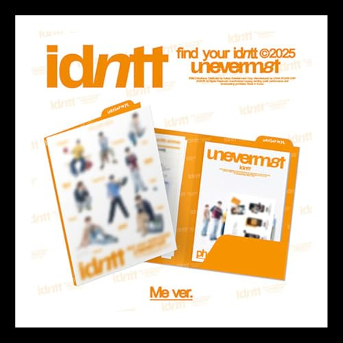 (ME Ver.) IDNTT [UNEVERMET] 1st Mini Album Photo Book+Poster+Event Objekt+etc