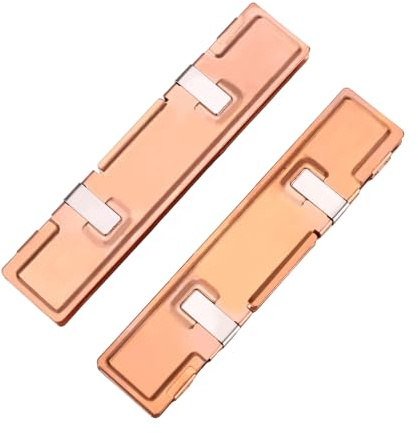 Joasaca 2 PièCes Pur Cuivre RAM Dissipateur Thermique Radiateur pour RAM MéMoire Refroidisseur Refroidissement Dissipateur Thermique Bureau MéMoire Radiateur DDR2 DDR3 DDR4
