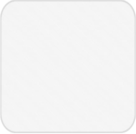 Tempered Glass Mouse Pad - Sleek Glass Mice Pads with Frosted Bottom